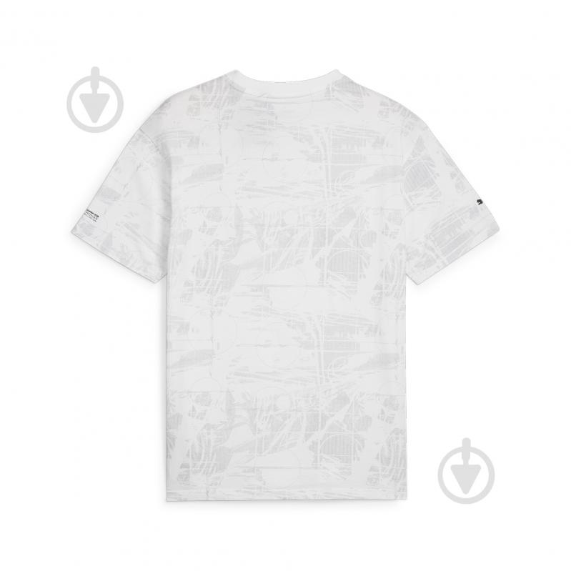 Футболка Puma MAPF1 STATEMENT AOP TEE 62372803 р.XL серый - фото 2
