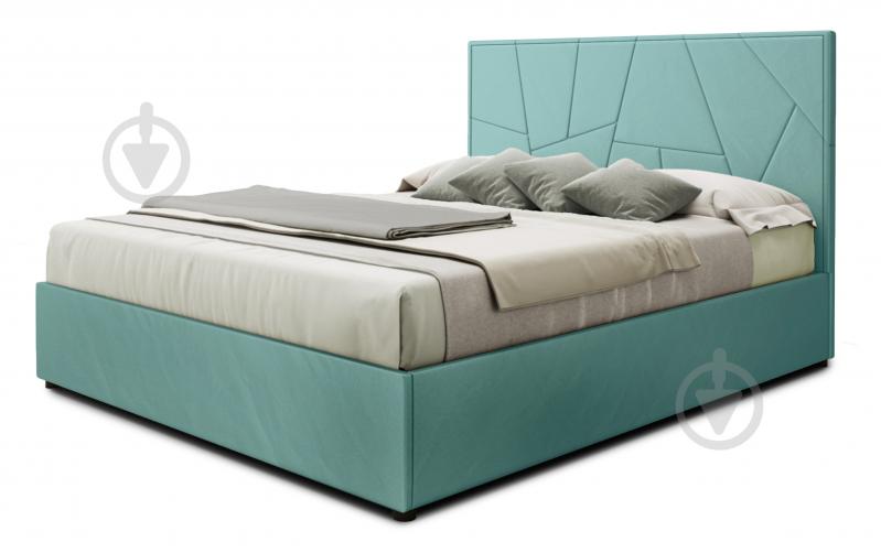 Ліжко Green Sofa Денвер-2 Флорида Aqua 140x200 см - фото 1