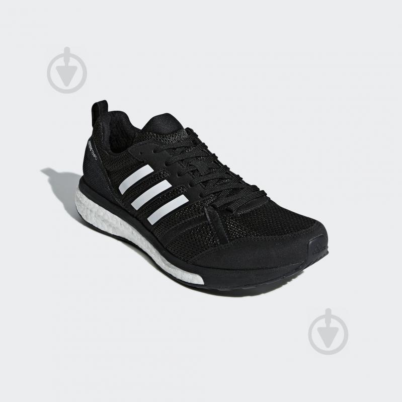 Кроссовки мужские Adidas ADIZERO TEMPO 9 B37423 р.42 2/3 черные - фото 4