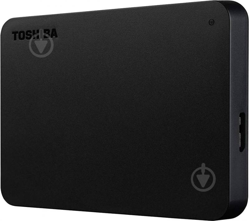 Зовнішній жорсткий диск TOSHIBA Canvio Basics 1 ТБ 2,5" USB 3.0 (HDTB410EK3AA) black - фото 2