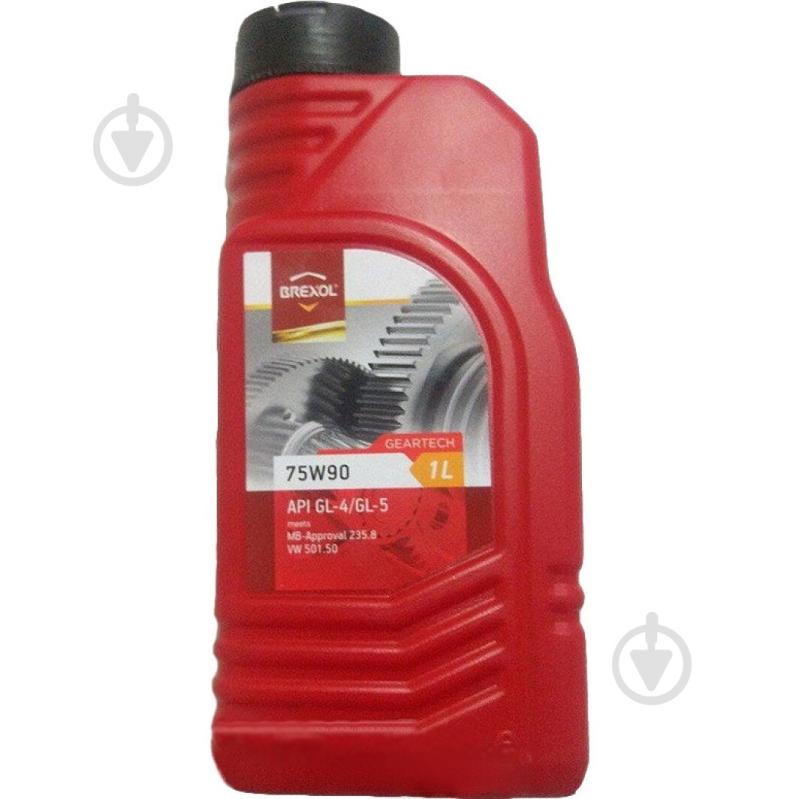 Масло трансміс. BREXOL GEARTECH 80W90 GL-4/GL-5 (Каністра 1л) Масло трансміс. BREXOL GEARTECH 80W90 GL-4/GL-5 (Каністра 1л)