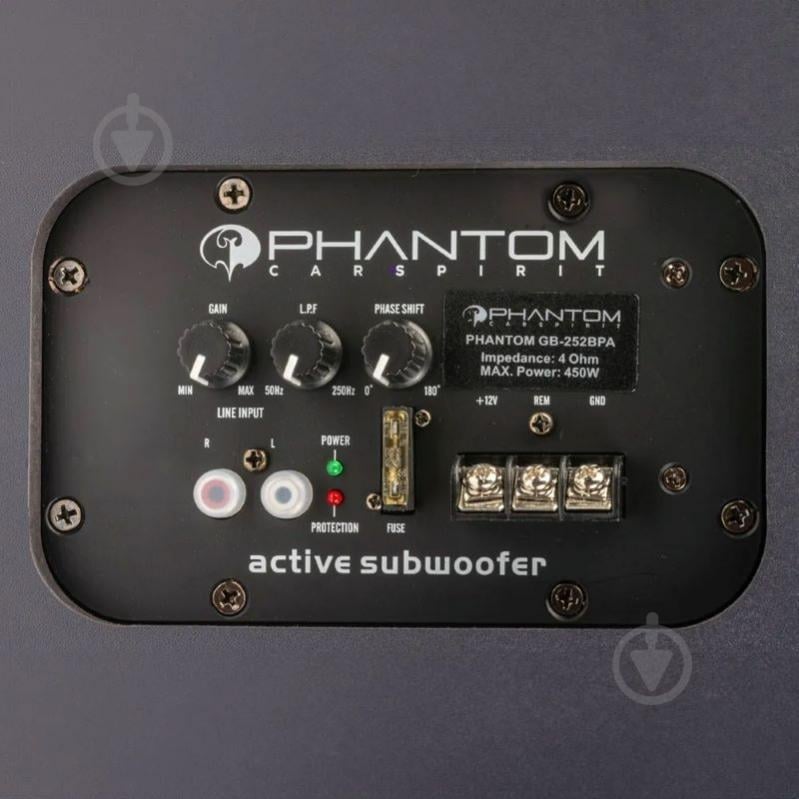 Автосабвуфер Phantom GB-252BPA - фото 9
