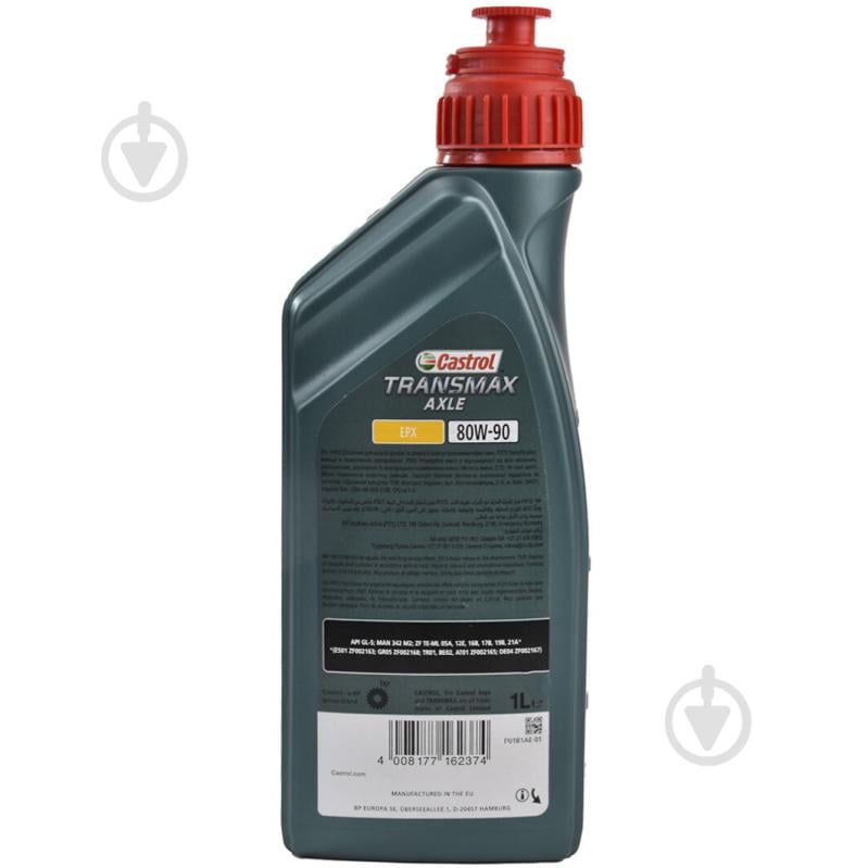 Мастило трансмісійне Castrol Transmax Axle Epx 80W-90 1 л (EBAXEPX8912X1L) - фото 3