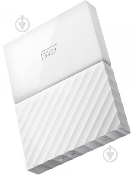 Зовнішній жорсткий диск Western Digital External My Passport 2 ТБ 2,5" USB 3.0USB 2.0 (WDBS4B0020BWT-WESN) white - фото 1