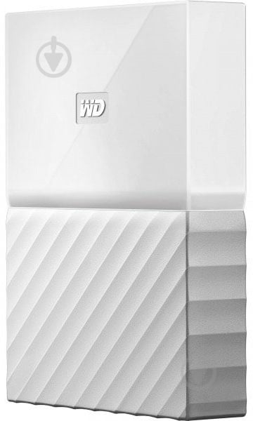 Зовнішній жорсткий диск Western Digital External My Passport 2 ТБ 2,5" USB 3.0USB 2.0 (WDBS4B0020BWT-WESN) white - фото 2