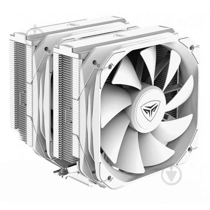 Процессорный кулер PcCooler G6 WH TDP 250 Вт висота 156 мм Hydraulic bearing - фото 6