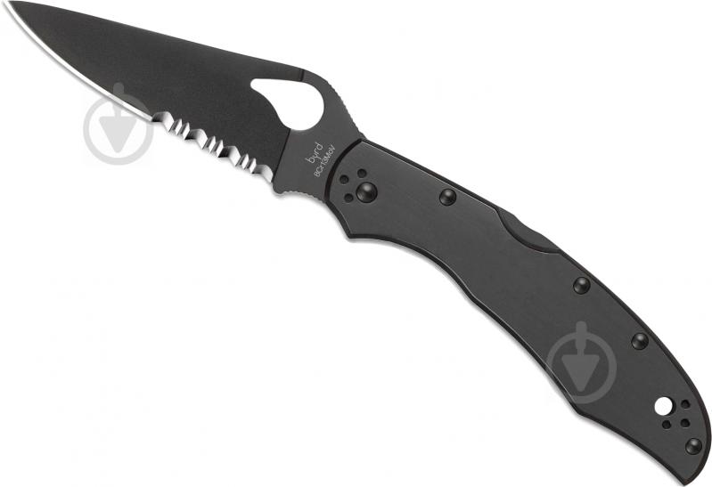 Нож складной Spyderco Byrd Cara 2 Black 87.11.47 - фото 1