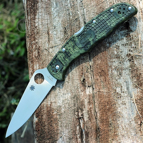 Нож складной Spyderco Endura 4 Flat Ground camo 87.13.08 - фото 5 Нож складной Spyderco Endura 4 Flat Ground camo 87.13.08 - фото 5