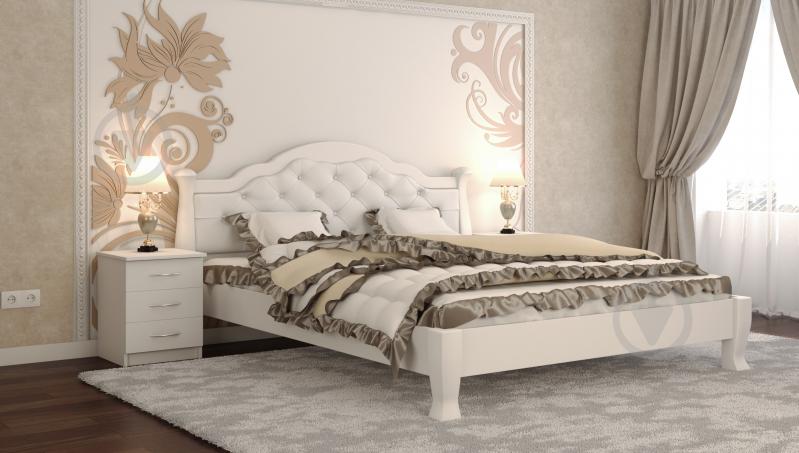 Ліжко DA-KAS Tracy Elegant Luxury Zeus 210 160x200 см білий - фото 2