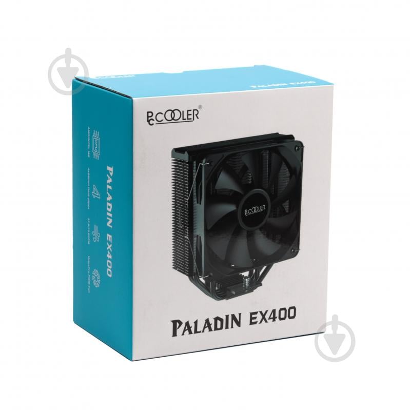 Процессорный кулер PcCooler PALADIN EX400 высота 157 мм Hydraulic bearing - фото 5