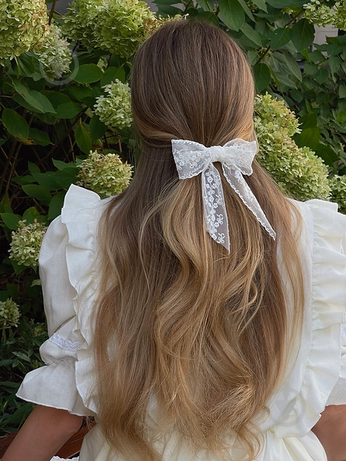 Заколка для волос MISO accessory гипюровый бант - фото 4