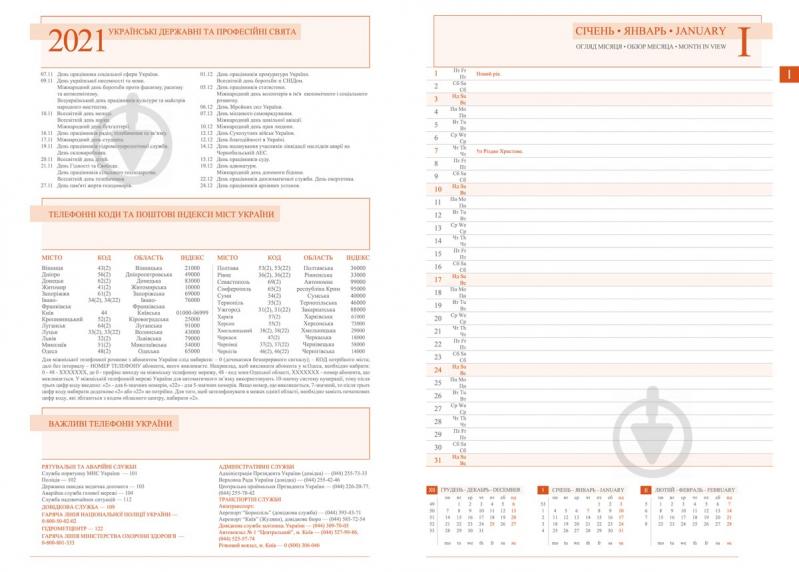 Дневник датированный синий линия Leo Planner Destiny A5 2021 - фото 8