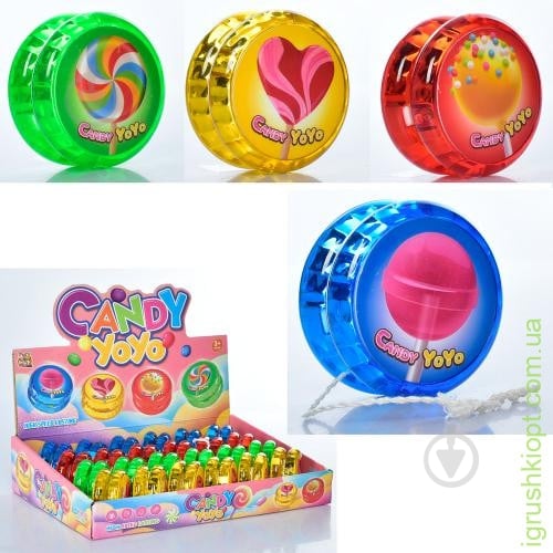 Игрушка Shantou Йо-йо MR 0615-1 - фото 1 Игрушка Shantou Йо-йо MR 0615-1 - фото 1