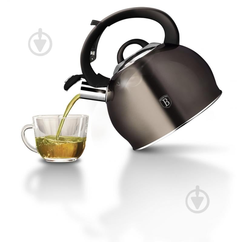 Чайник Berlinger Haus Metallic Line CARBON Edition 3 л BH 1789 - фото 2 Чайник Berlinger Haus Metallic Line CARBON Edition 3 л BH 1789 - фото 2