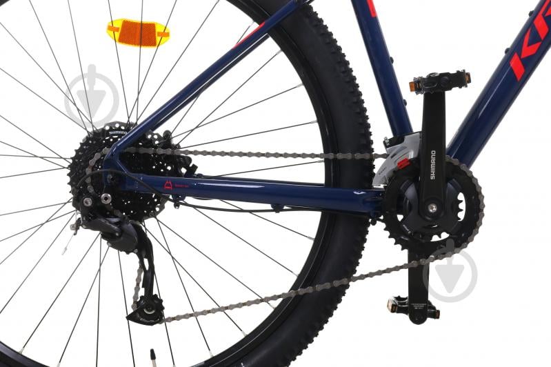 Велосипед Kross 29" 19"(48 см) MTB Level 2.0 19 (L) KRLV2Z29X19M002326 голубой - фото 3