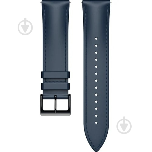 Ремешок Mobvoi 24 мм Leather Watch Band Smart Casual Blue for TicWatch Pro 5 blue (1234295) - фото 1