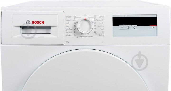 Сушильная машина Bosch WTH83001ME - фото 8