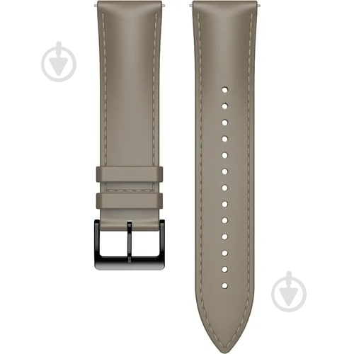 Ремінець Mobvoi 24 мм Leather Watch Band Sandstone Gray for TicWatch Pro 5 grey (1234294) - фото 1