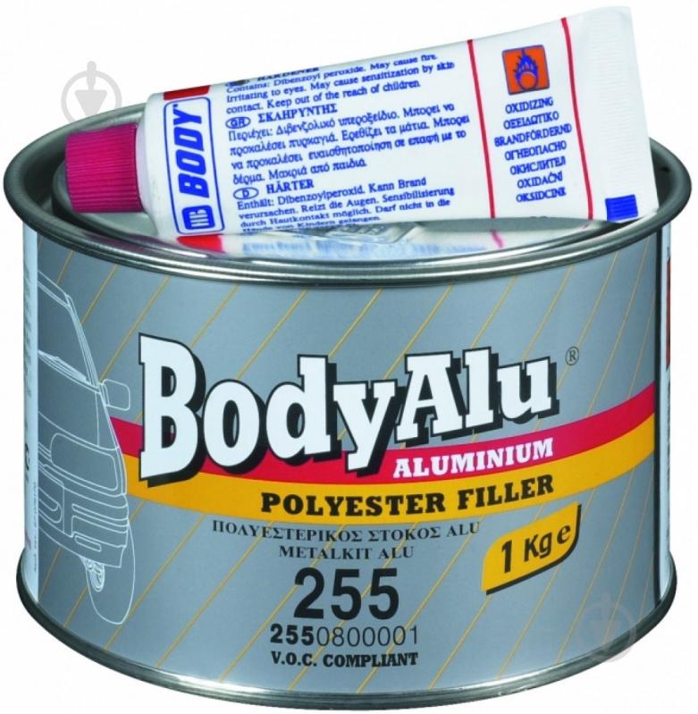 Шпаклівка ALU сіра Body 1кг - фото 1
