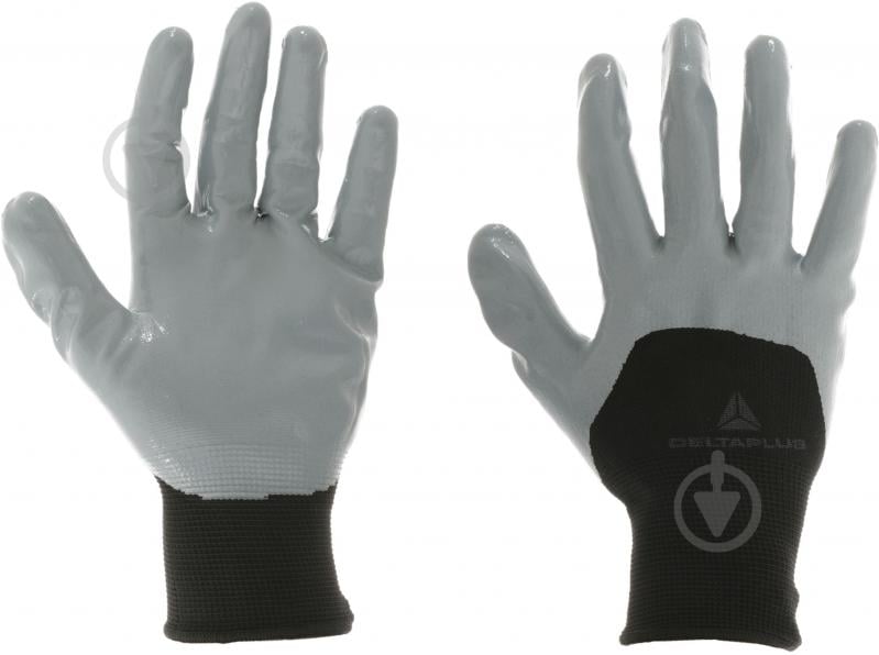Рукавички Delta Plus з покриттям нітрил L (9) WUAVE715GR09 - фото 1