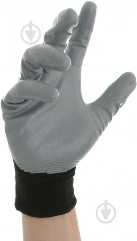 Рукавички Delta Plus з покриттям нітрил L (9) WUAVE715GR09 - фото 2