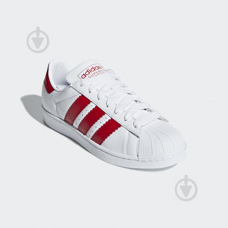 Кроссовки зимние Adidas SUPERSTAR BD7370 р.36 белые - фото 4