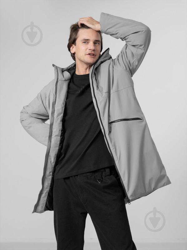 Куртка-парка чоловіча Outhorn JACKET M005 OTHAW22TJACM005-25S р.L сіра - фото 1