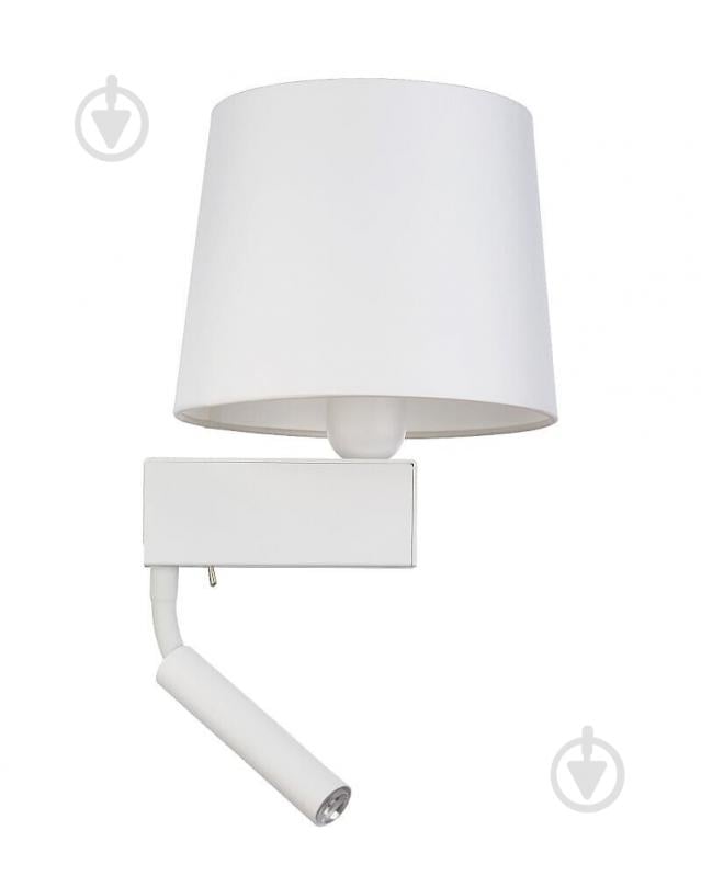 Бра Nowodvorski Chillin 1x40 Вт білий 8216 - фото 1