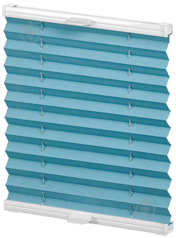 Штора-плиссе Rollotex ткань DUO ECORO 124х130 см Аквамариновый - фото 1 Штора-плиссе Rollotex ткань DUO ECORO 124х130 см Аквамариновый - фото 1