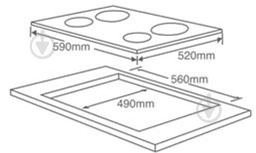 Варильна поверхня індукційна Interline HIV 567 SBP BA - фото 8