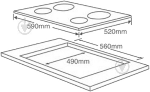 Варильна поверхня індукційна Interline HIV 568 SBP WA - фото 8
