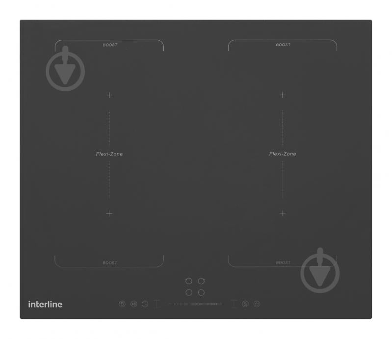 Варочная поверхность индукционная Interline HIV 768 SFB BA - фото 1