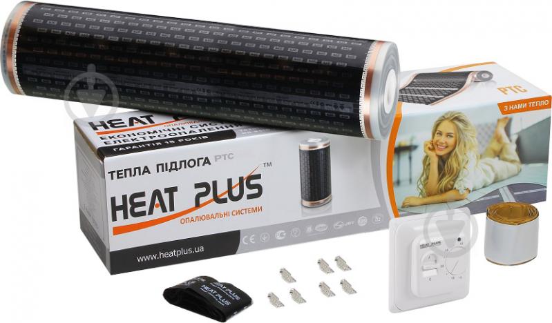 Комплект для теплої підлоги Heat Plus з терморегулотором М5.16 (3 кв.м) HP03PTC