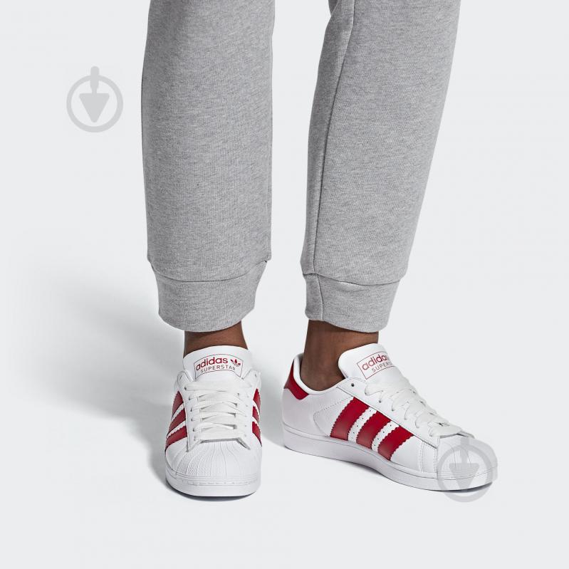 Кросівки зимові Adidas SUPERSTAR BD7370 р.46 білі - фото 10