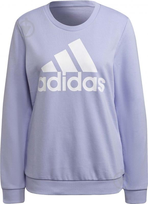 Світшот Adidas W BL FT SWT H07791 р. XL блакитний - фото 3