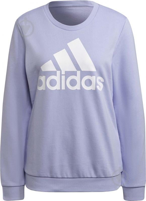 Світшот Adidas W BL FT SWT H07791 р. XL блакитний - фото 4