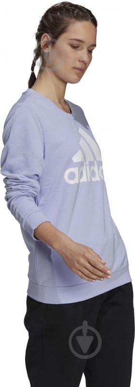 Світшот Adidas W BL FT SWT H07791 р. XL блакитний - фото 6