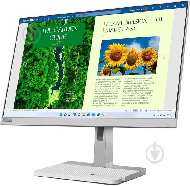 Монитор Lenovo L24M-4A 24" (67BDUAC6UA) - фото 2