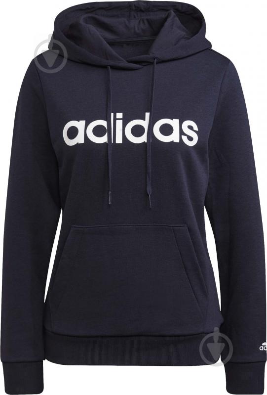 Джемпер Adidas W LIN FT HD H07797 р. S чорний - фото 3