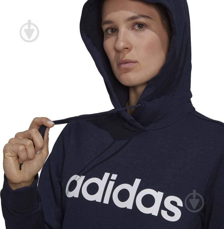 Джемпер Adidas W LIN FT HD H07797 р. S чорний - фото 7