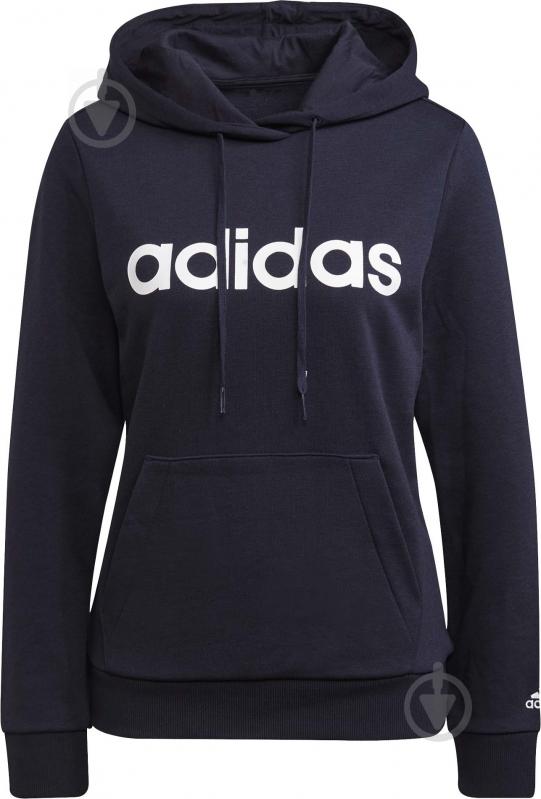 Джемпер Adidas W LIN FT HD H07797 р. M чорний - фото 4