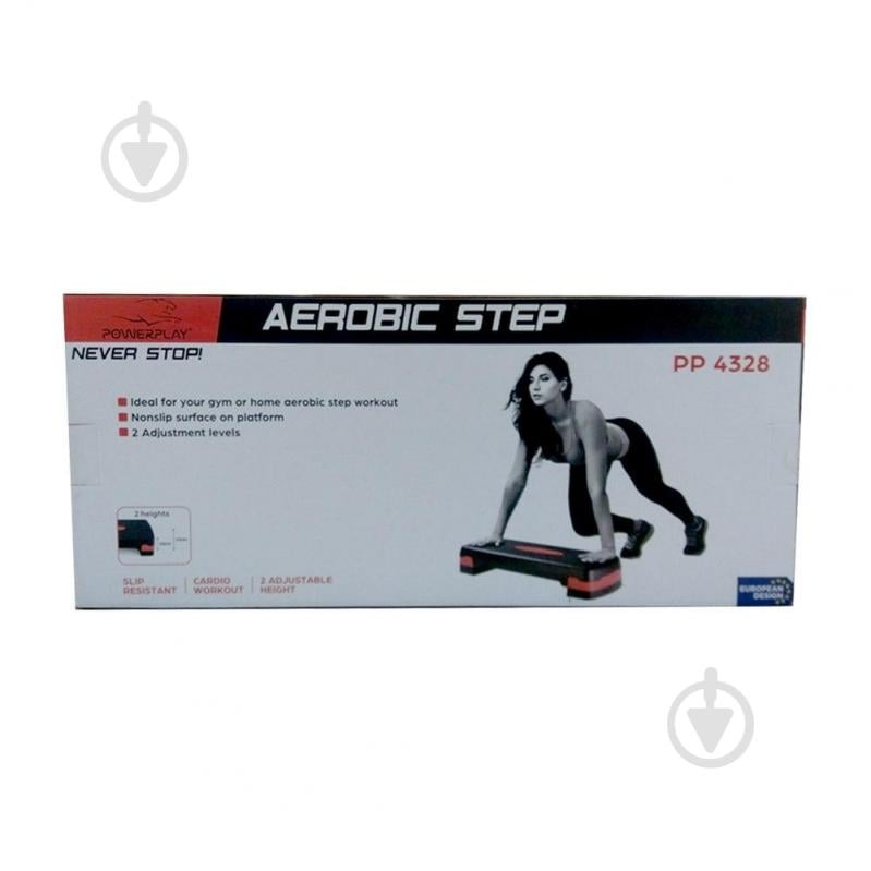 Степ-платформа PowerPlay 4328 black/red - фото 10
