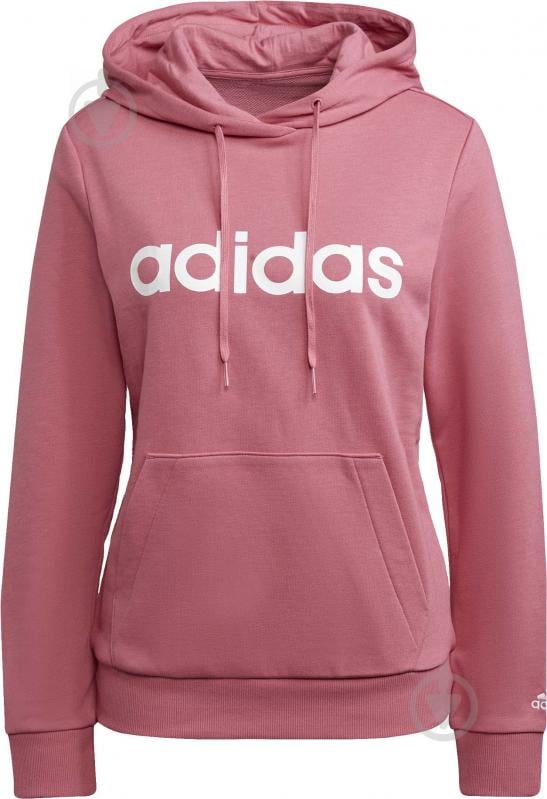 Джемпер Adidas W LIN FT HD H07801 р. XS рожевий - фото 3