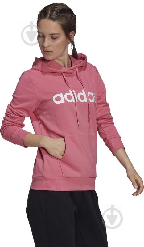 Джемпер Adidas W LIN FT HD H07801 р. XS рожевий - фото 6