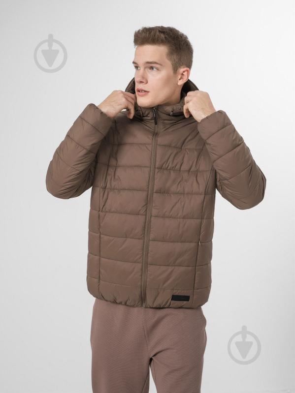 Куртка мужская Outhorn DOWN JACKET M017 OTHAW22TDJAM017-81S р.S коричневая - фото 1