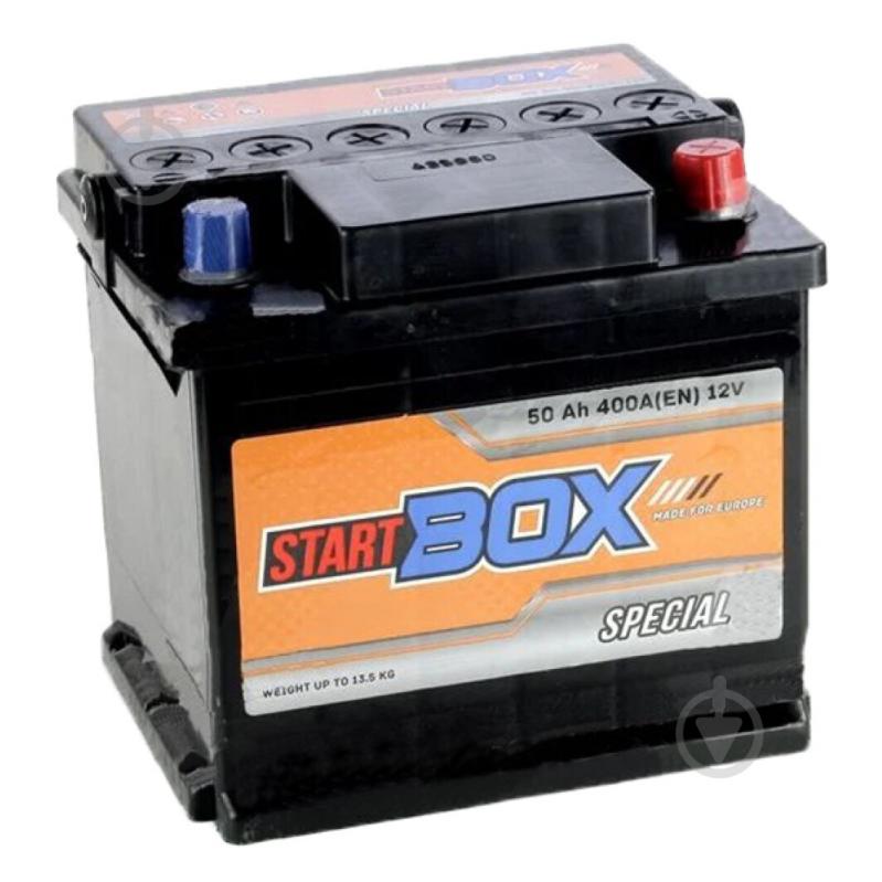 Акумулятор автомобільний StartBOX Special 50Ah 400A 12V 5237931136 «+» праворуч (5237931136) - фото 1