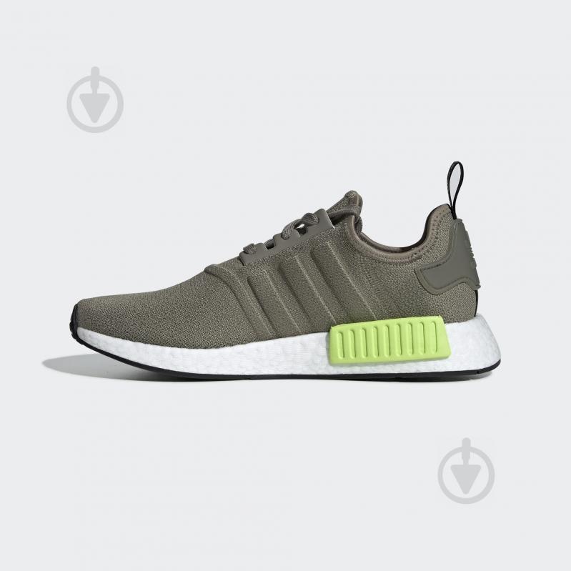 Кроссовки мужские демисезонные Adidas NMD R1 BD7750 р.42 2/3 оливковые - фото 6