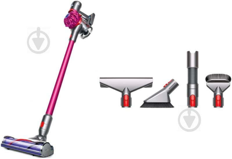 Пылесос аккумуляторный Dyson V7 Motorhead Origin silver - фото 18