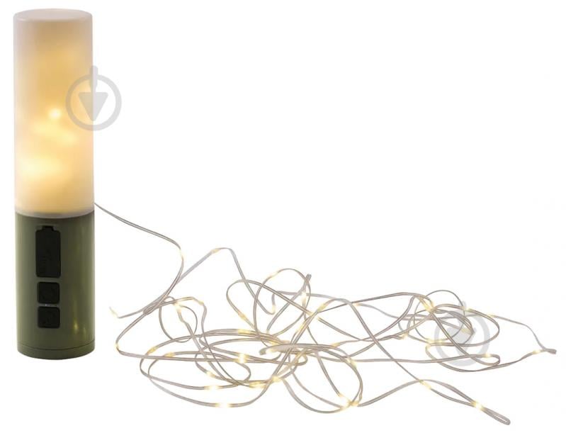 Фонарь кемпинговый Easy Camp Lupin Stringlight Lantern 260 Lm оливковый 680247 - фото 4