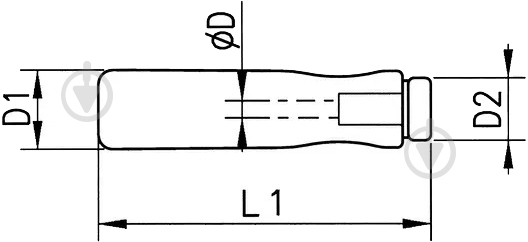 Ручка для напилка WURTH DIN395-100/150MM 1 шт. 07146157 - фото 2